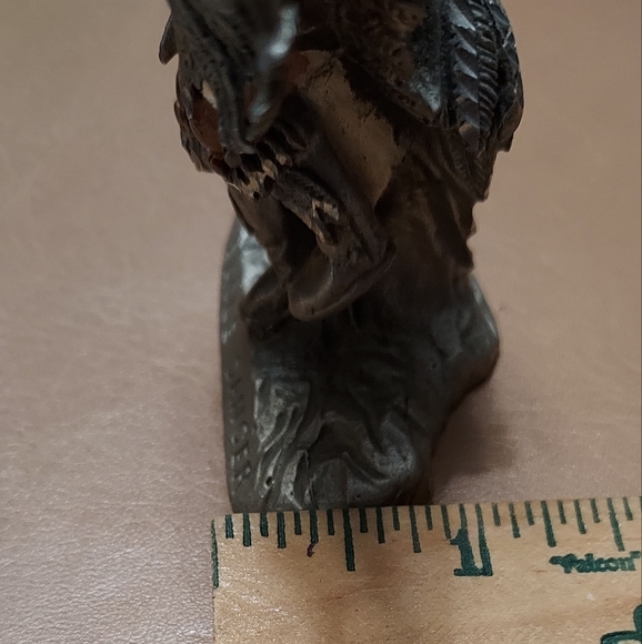 Native American Pewter Eagle Dancer Collectible ARTWORK - Picture 11 of 11